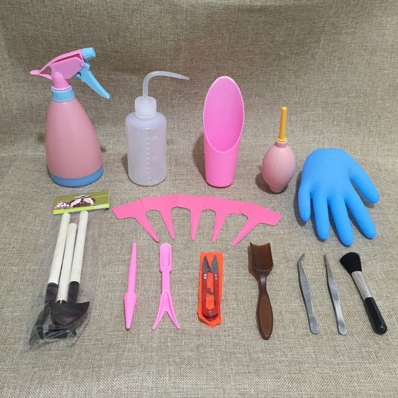 Succulent gardening tool set