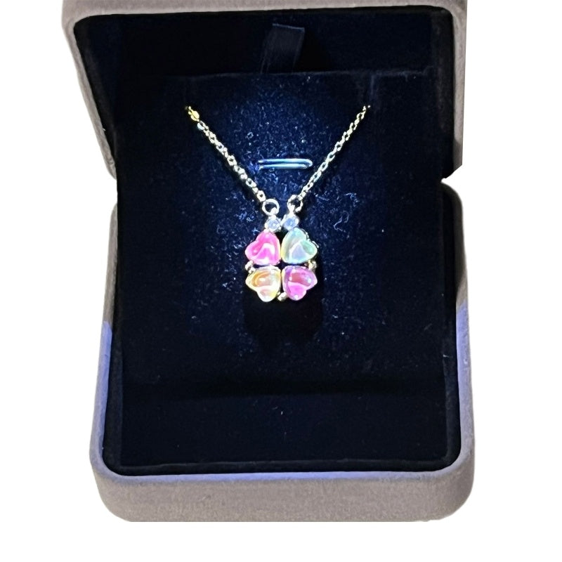 Wear More Temperament And Fashion, Four Heart Chain