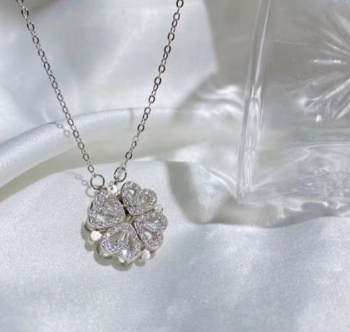 Wear More Magnet Love Four-leaf Clover Necklace