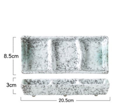 BBQ Seasoning Dipping Saucer More Than Three Grids