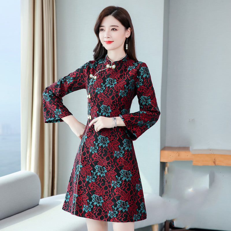 Ethnic lace dress