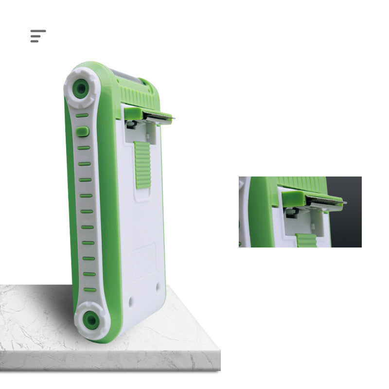 Reciprocating Double-Layer Net Electric Shaver