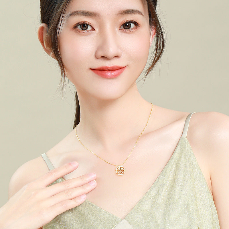 Wear More Magnet Love Four-leaf Clover Necklace