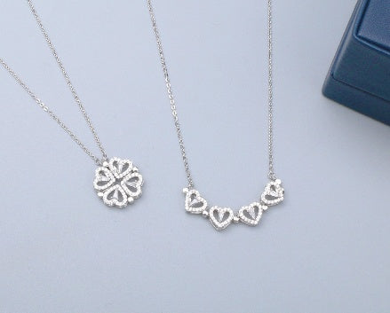 Wear More Magnet Love Four-leaf Clover Necklace