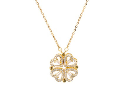 Wear More Magnet Love Four-leaf Clover Necklace