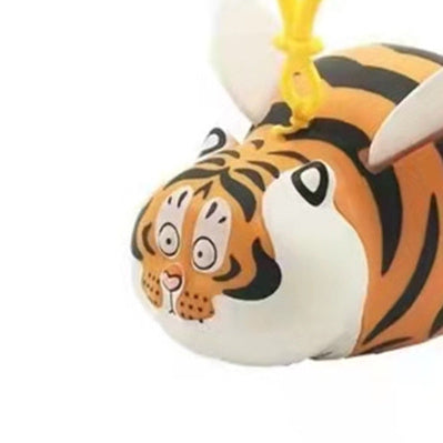 Flying Tiger Is Even More Powerful Keychain Pendant
