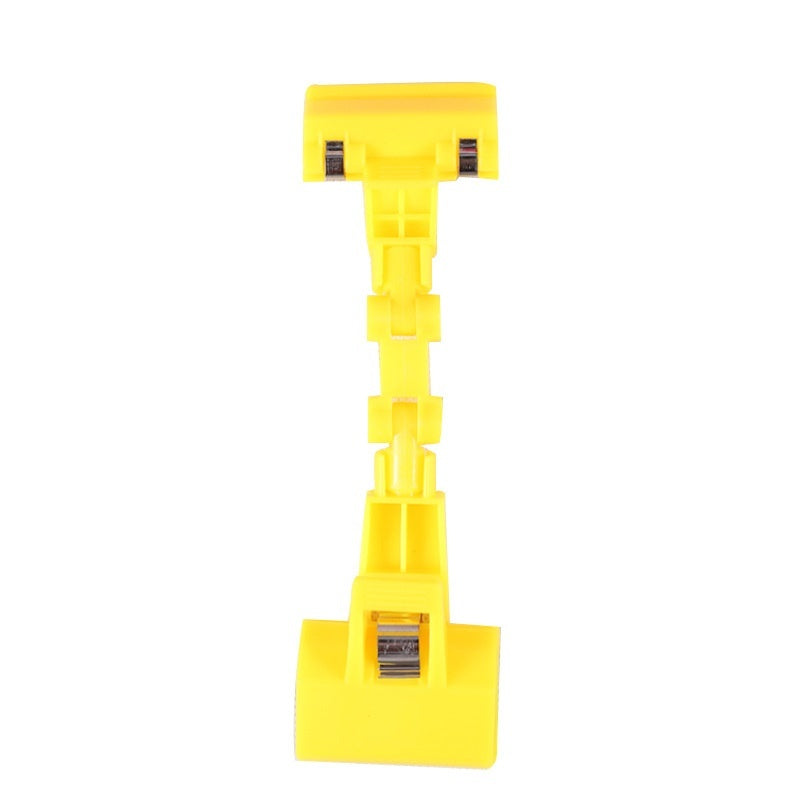 Store Supermarket Label Price List Card Clamp