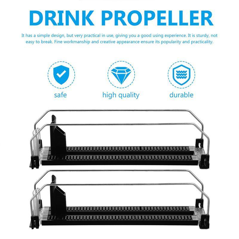 Convenience Store Freezer Vending Machine Beverage Pusher