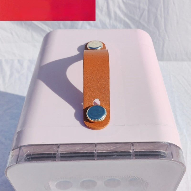 Beauty Mini Refrigerator Hot And Cold Dual-use Cross-border Transparent Door