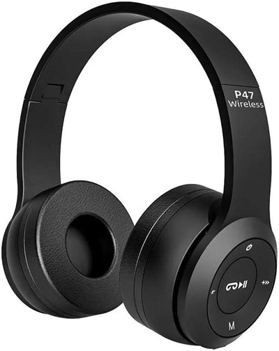 P47 Wireless Bluetooth Headphones with Volume ContrOL JHD2 Bluetooth Headset (multi, True Wireless)
