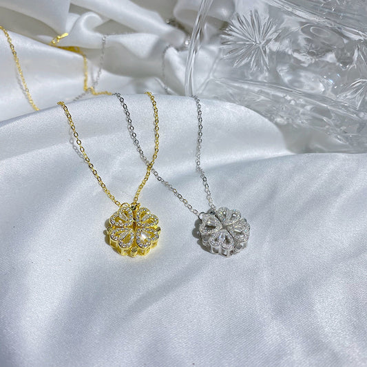 Wear More Magnet Love Four-leaf Clover Necklace