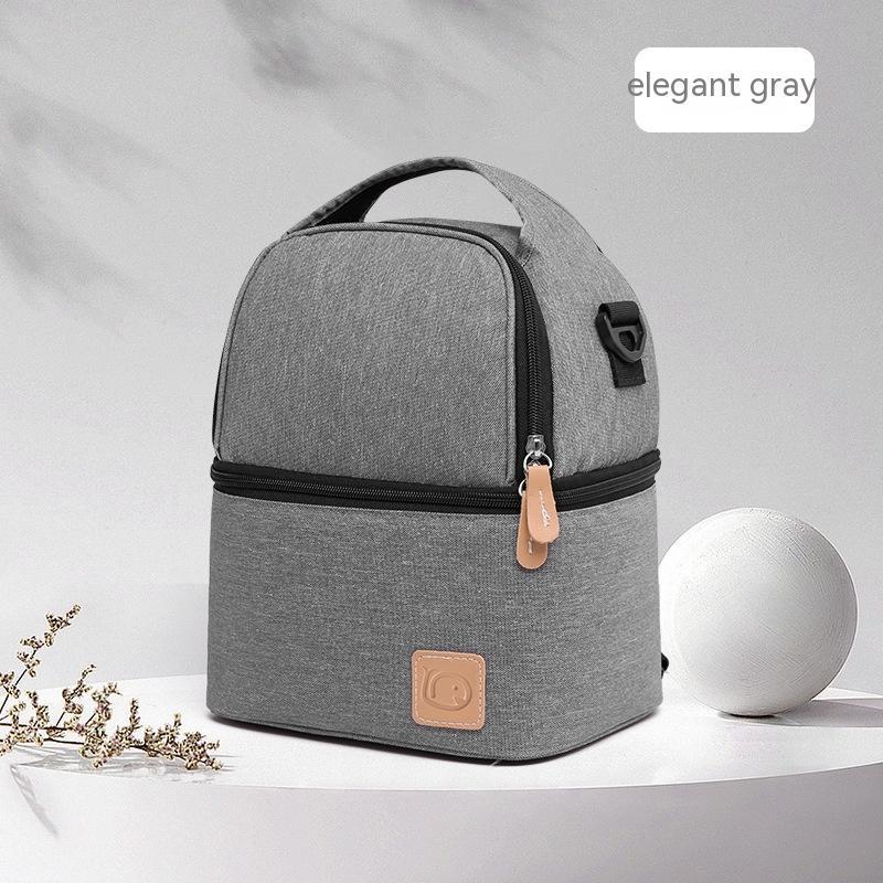 Fashion Milk Insulated Bag Double Layer Breast Milk Storage Bag Thick Breast Milk Ice Pack Mummy Bag