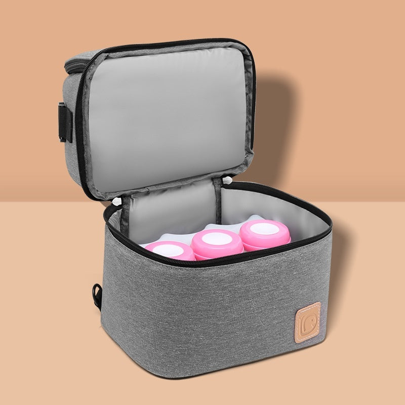 Fashion Milk Insulated Bag Double Layer Breast Milk Storage Bag Thick Breast Milk Ice Pack Mummy Bag
